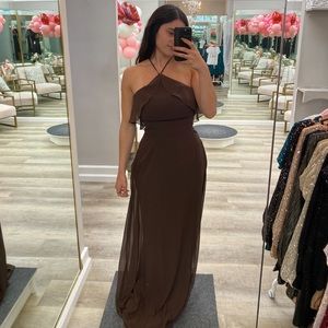 Gorgeous brown formal dress